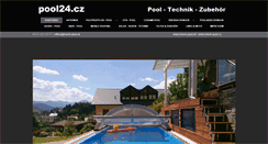Desktop Screenshot of pool24.cz